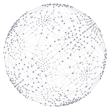 decorative node with dots