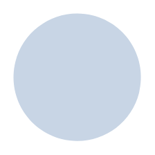decorative blue circle
