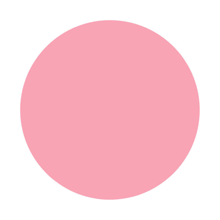 decorative pink circle